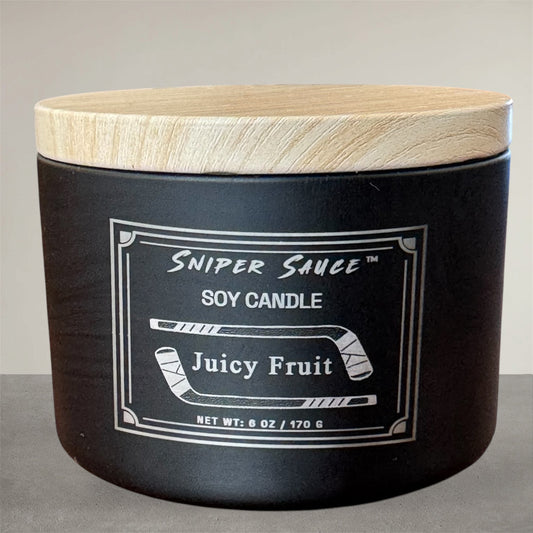 Juicy Fruit Premium Soy Candle | Sniper Sauce