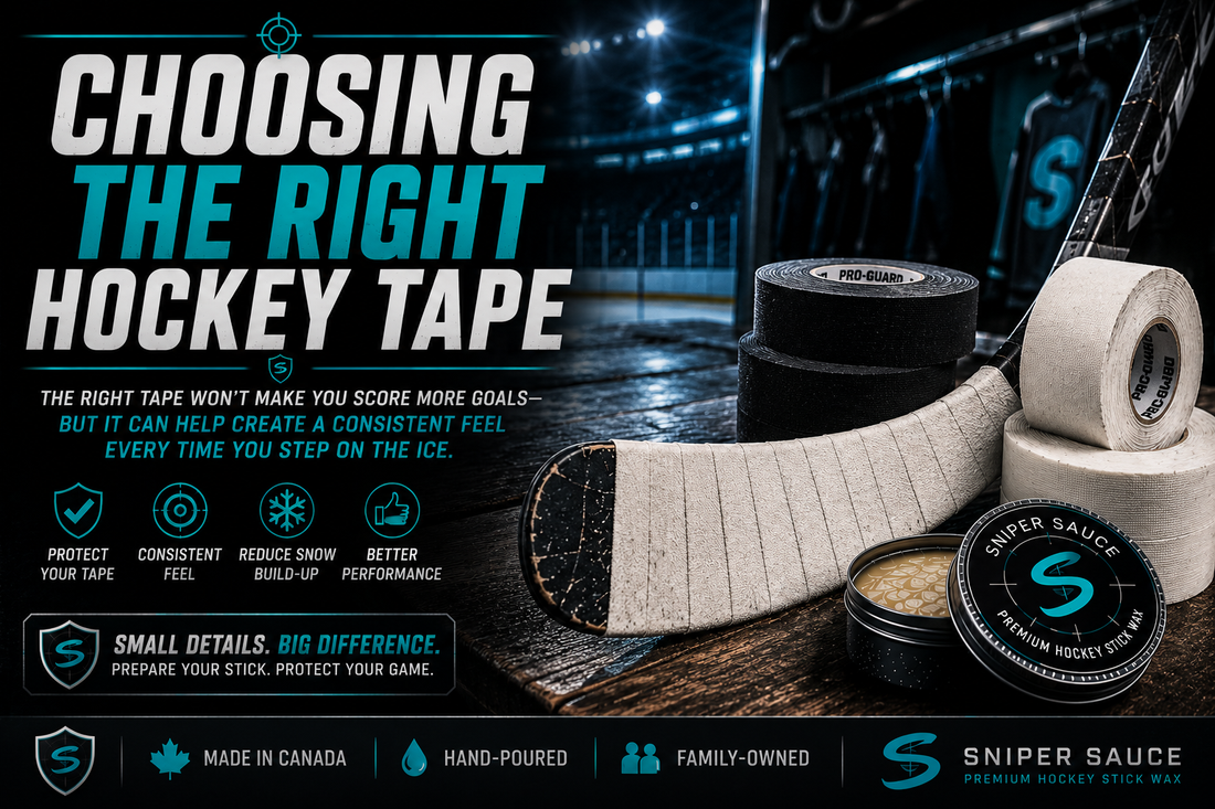 Choosing the Right Hockey Tape | A Player's Guide | Sniper Sauce