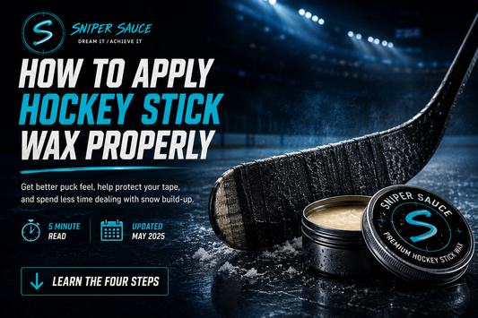 How to Apply Hockey Stick Wax Properly