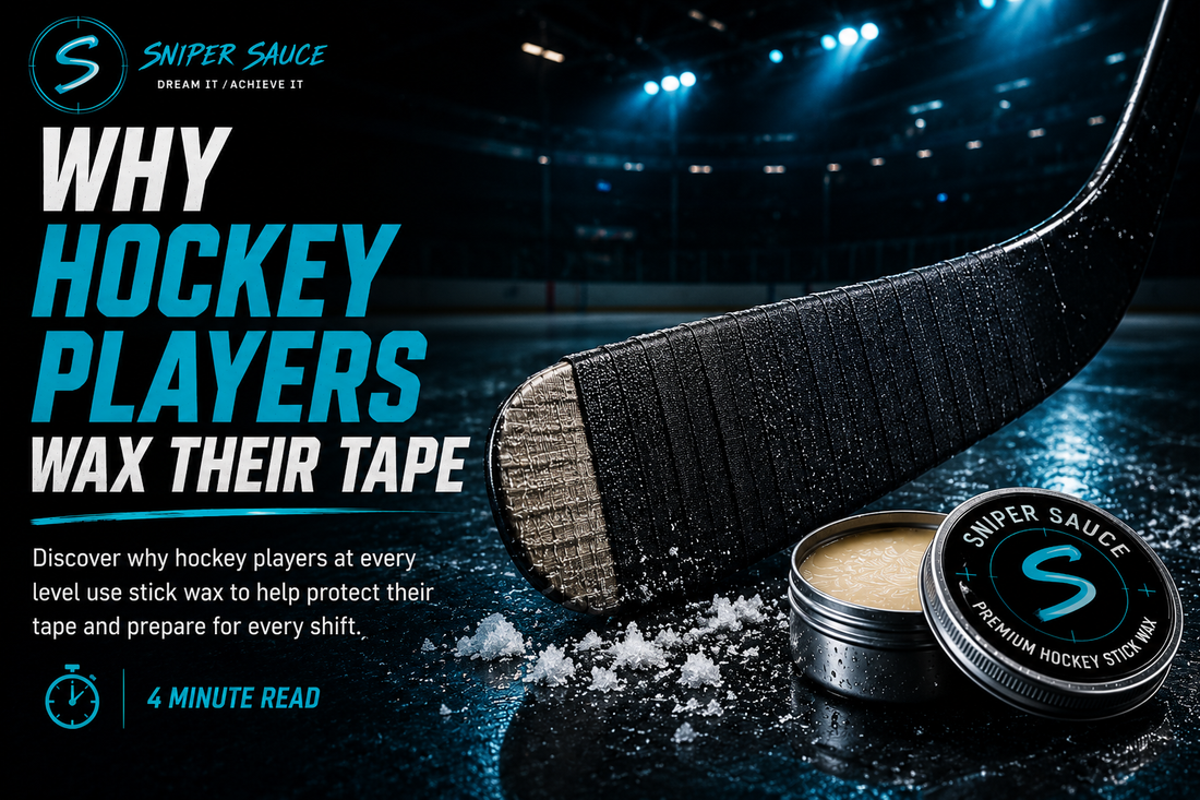 Why Hockey Players Wax Their Tape