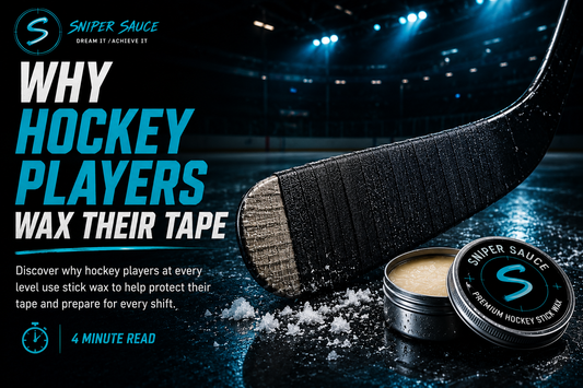 Why Hockey Players Wax Their Tape