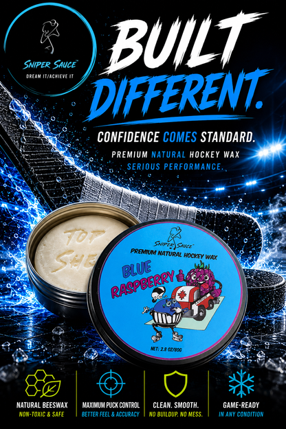 Blue Raspberry - Premium Natural Beeswax Hockey Stick Wax