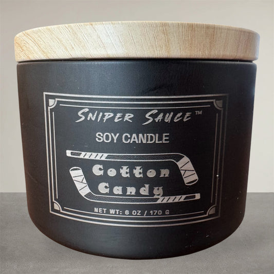 Sniper Sauce Premium Soy Candle - Cotton Candy