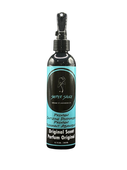 Sniper Sauce Premium Sanitizing Deodorizer Spray