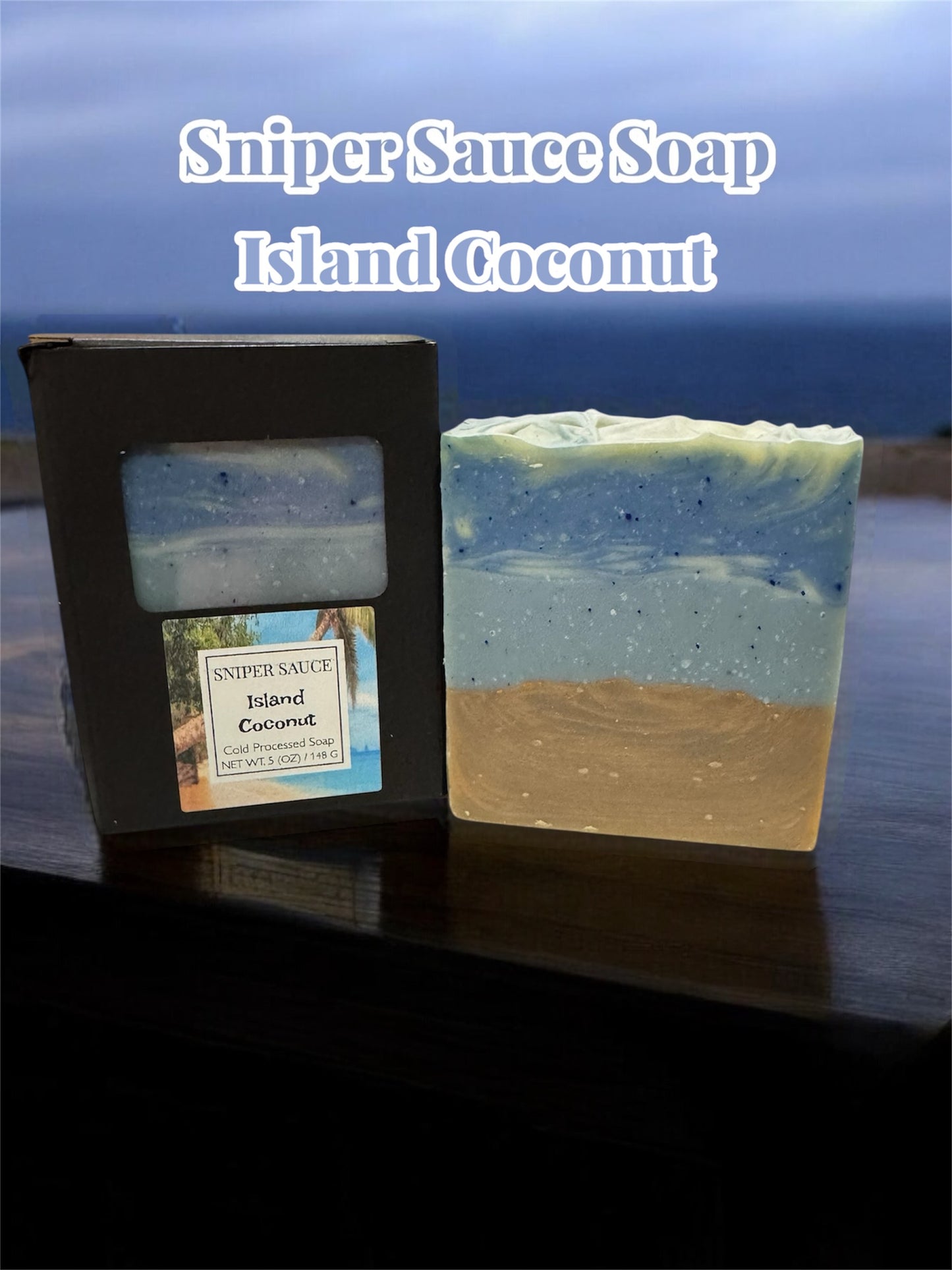 Sniper Sauce Premium Soap - Island Coconut