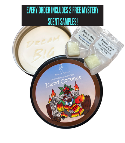 Island Coconut Natural Beeswax Hockey Stick Wax