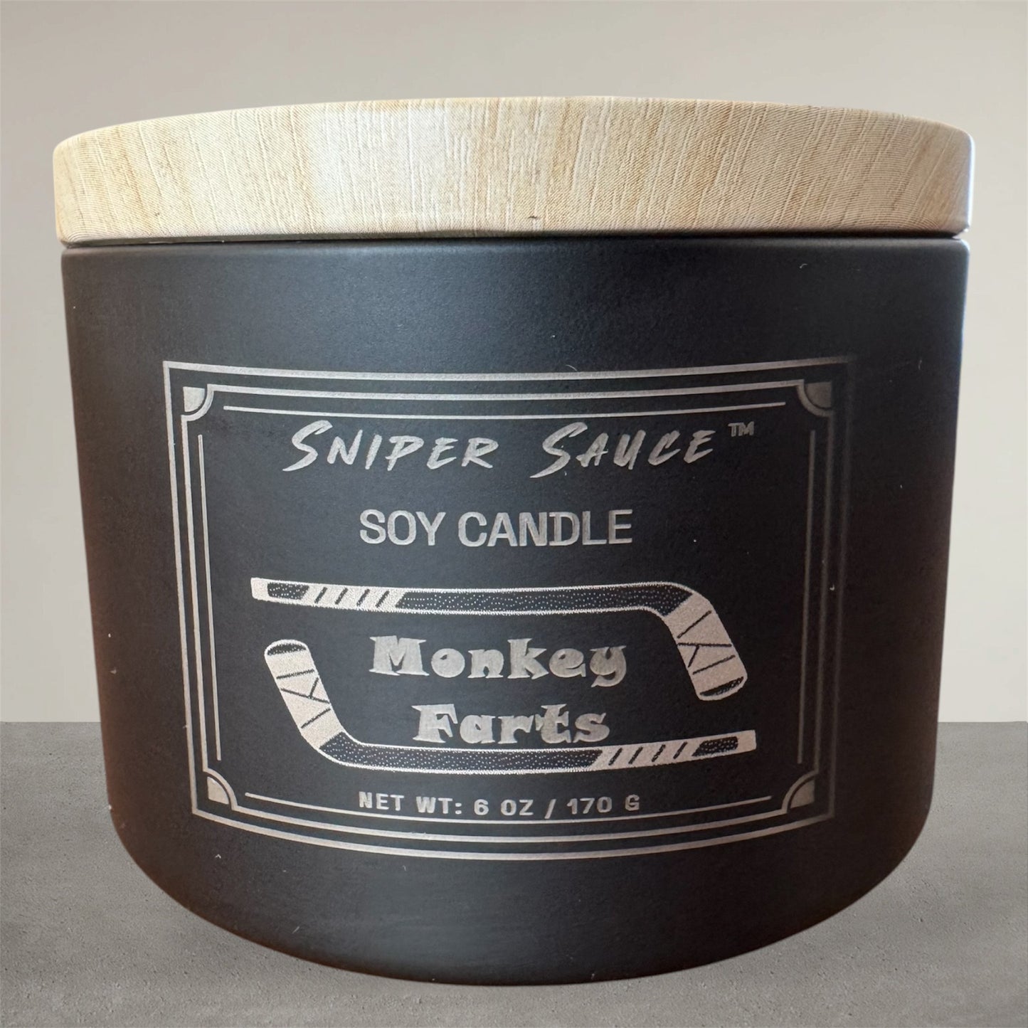 Sniper Sauce Premium Soy Candle - Monkey Farts