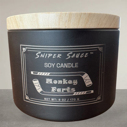 Sniper Sauce Premium Soy Candle - Monkey Farts