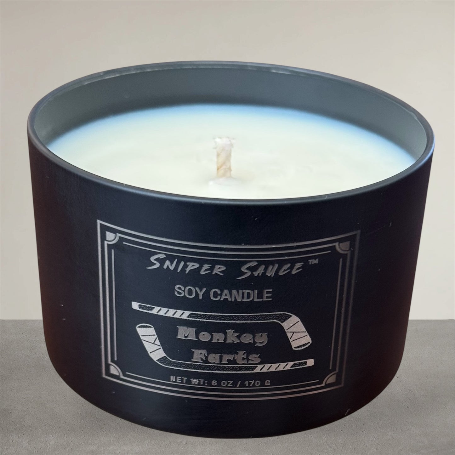 Sniper Sauce Premium Soy Candle - Monkey Farts