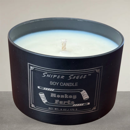 Sniper Sauce Premium Soy Candle - Monkey Farts
