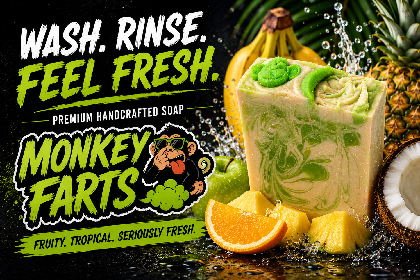 Sniper Sauce Premium Handmade Soap – Monkey Farts