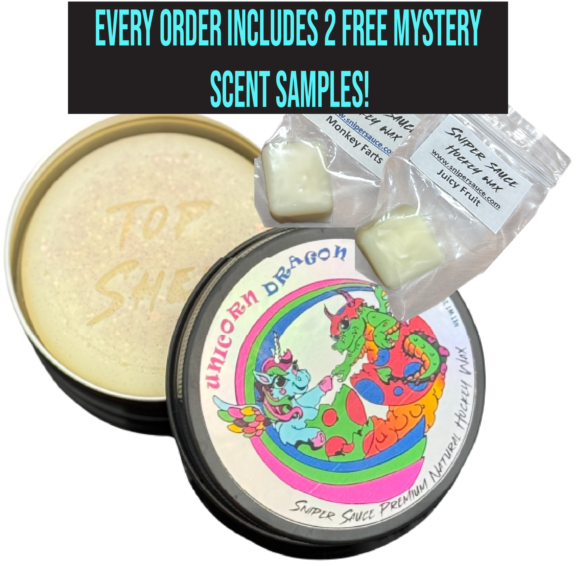 Unicorn Dragon - Premium Natural Beeswax Hockey Stick Wax