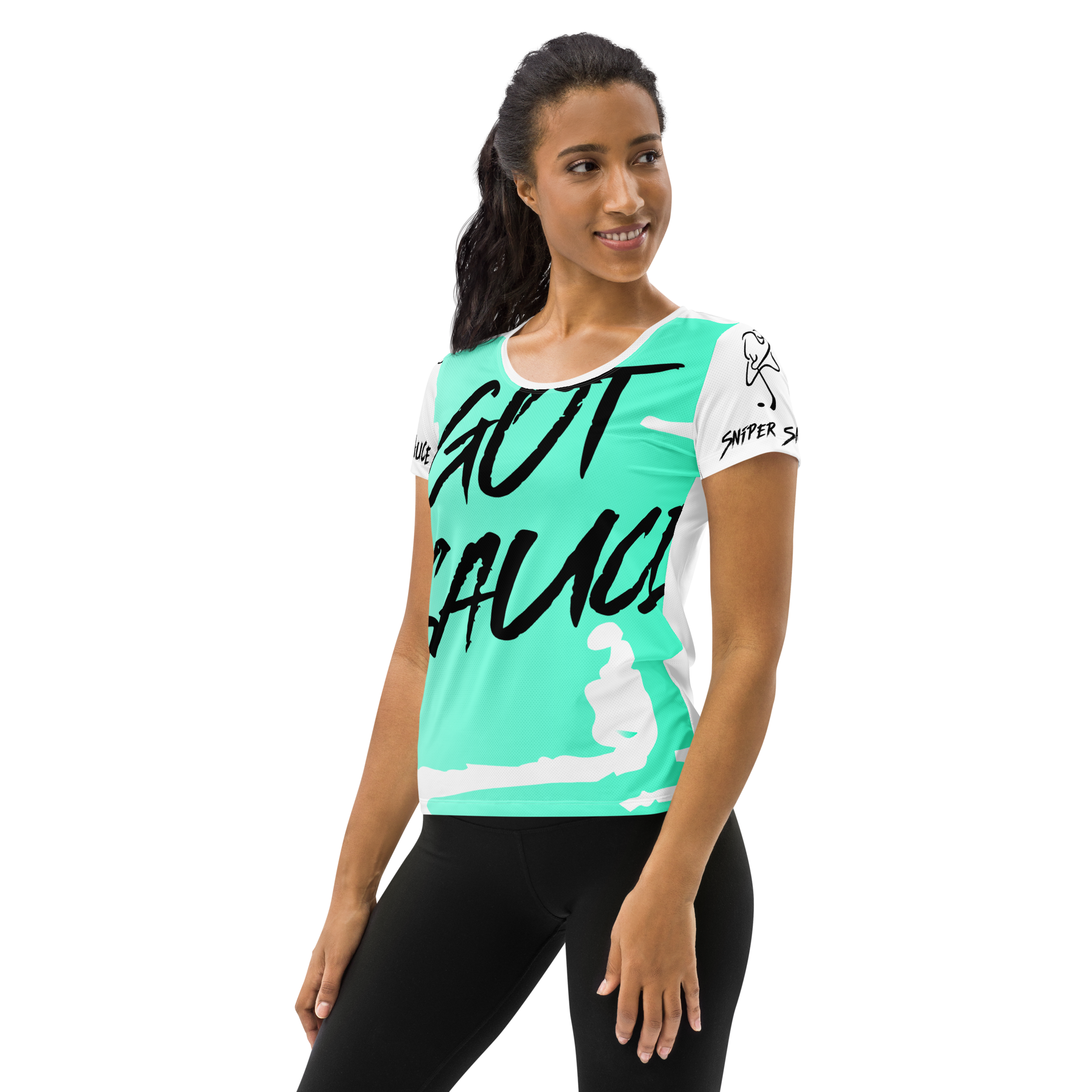 All-Over Print Women's Athletic T-shirt