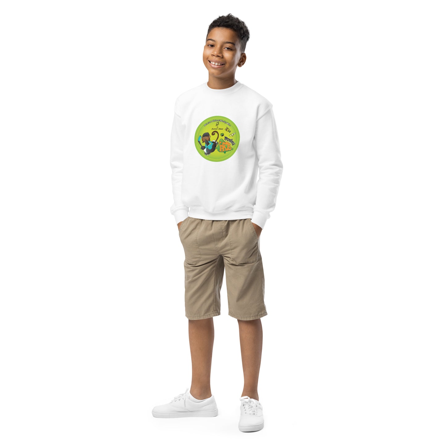 Youth crewneck sweatshirt